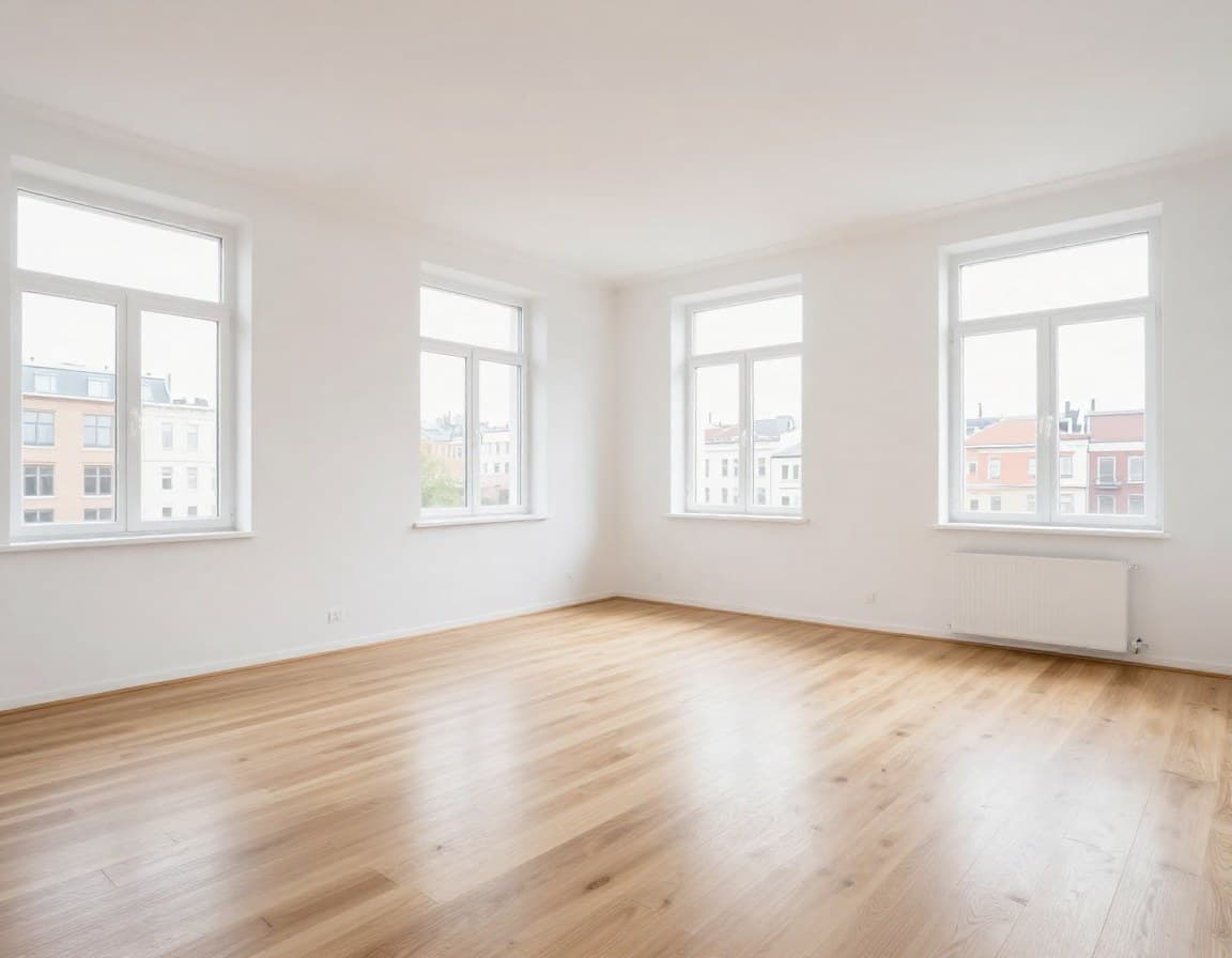 Styldod Alternative — Leerer Raum vor Virtual Staging mit ImmoStage