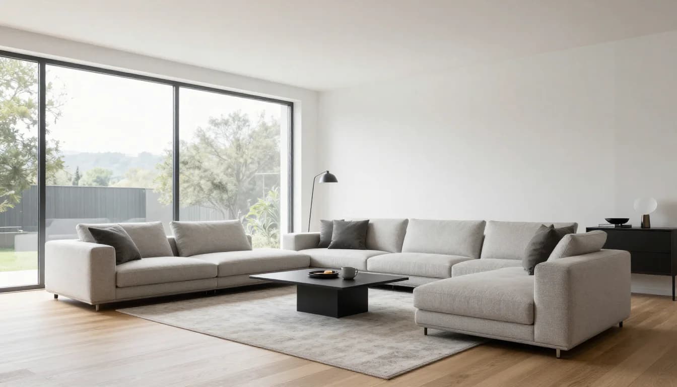 Home Staging Beispiel Hamburg Altbauwohnung mit Stuck und modernen Möbeln