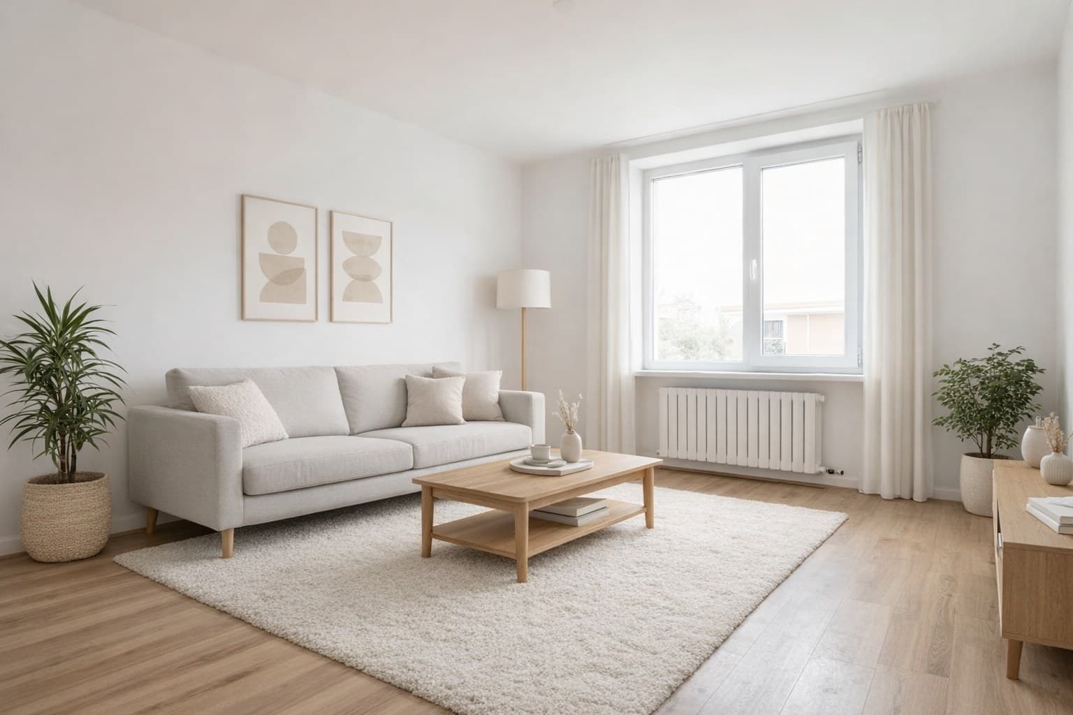 Nachher: Virtuell möbliert