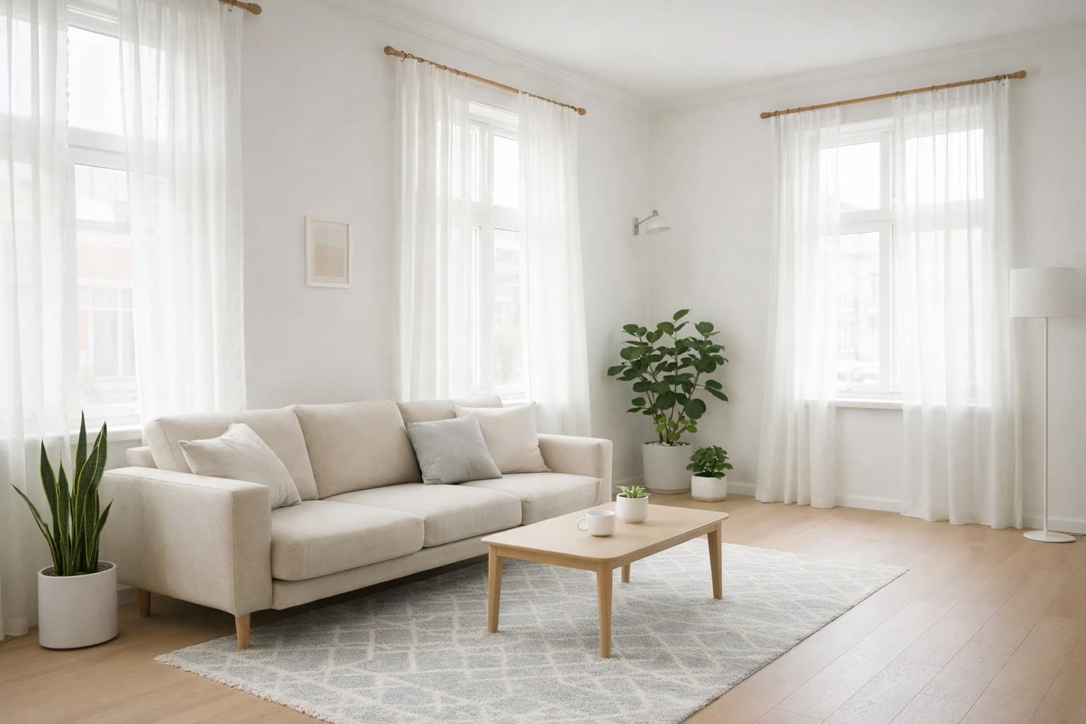 Erbimmobilie Köln nach virtuellem Home Staging — modern eingerichtet mit ImmoStage