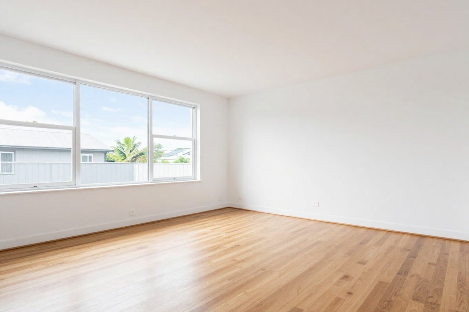 Leeres Büro vor Virtual Staging