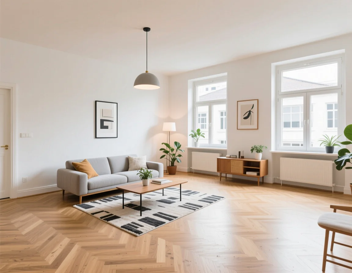 Raum nach Landhausstil Virtual Staging