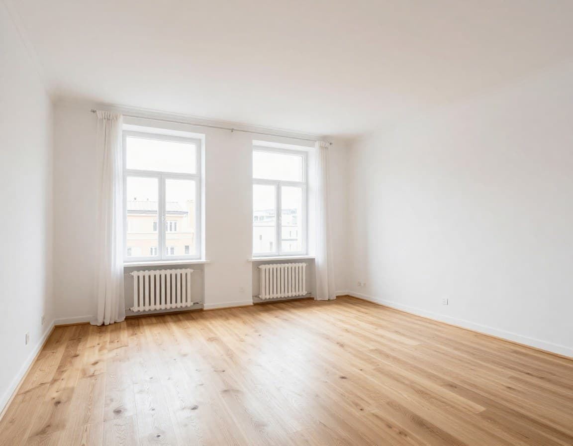 Leerer Raum vor Virtual Staging — Vergleich 2026 Testbericht