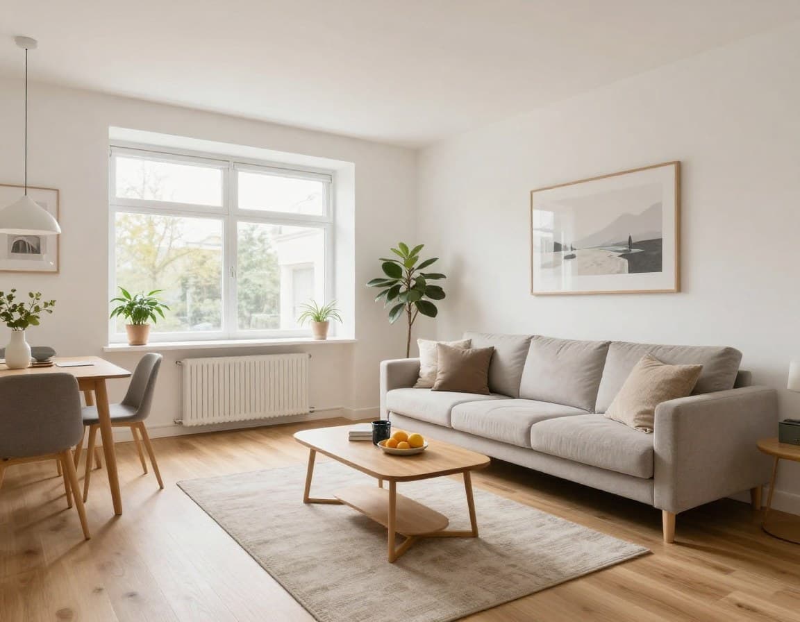 Beispiel: Professionell gestagter Raum im Expose