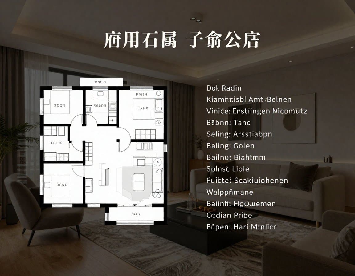 Professionelles Exposé einer Eigentumswohnung — Titelseite mit Hero-Bild und Eckdaten