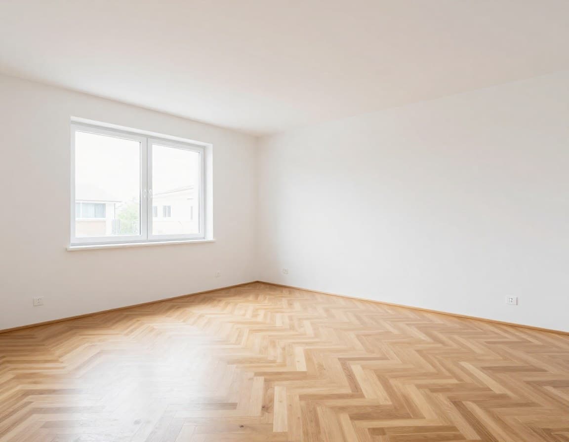 Leere Wohnung ohne Staging — schwache Verhandlungsposition für Verkäufer