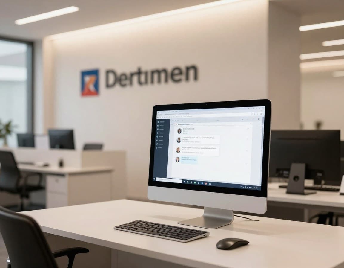 KI-Chatbot qualifiziert Immobilien-Leads automatisch auf einem Bildschirm