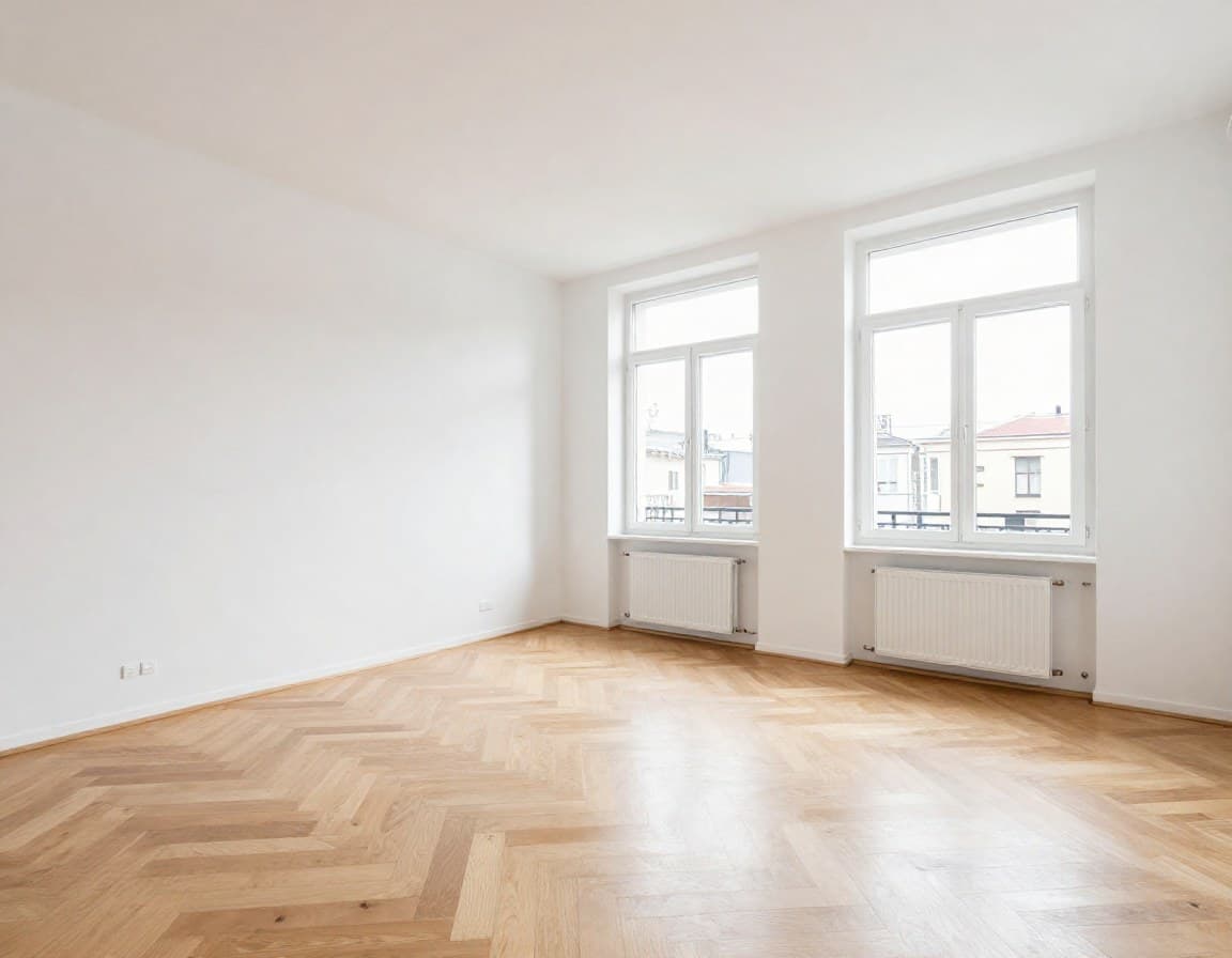 Vorher: Leerstand