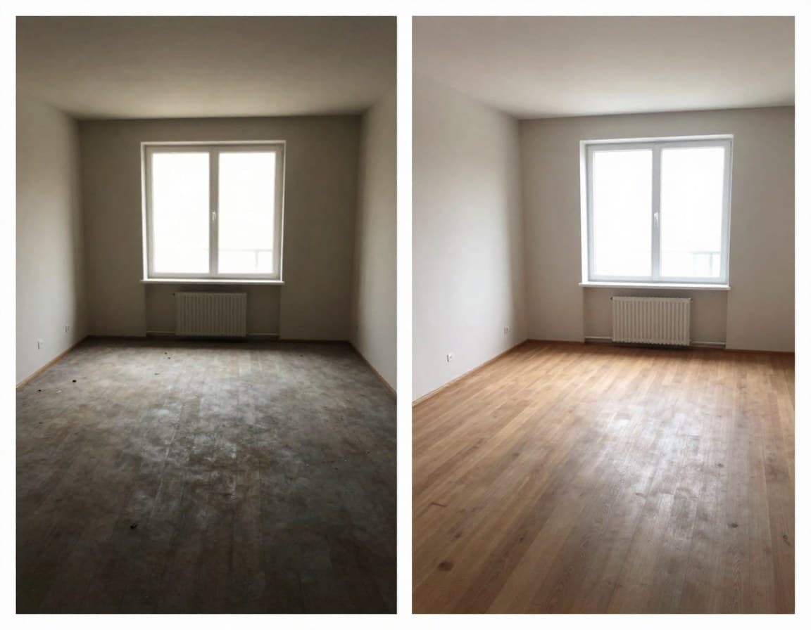 Vergleich: schlecht fotografiertes vs. professionell fotografiertes Wohnzimmer mit dem Smartphone