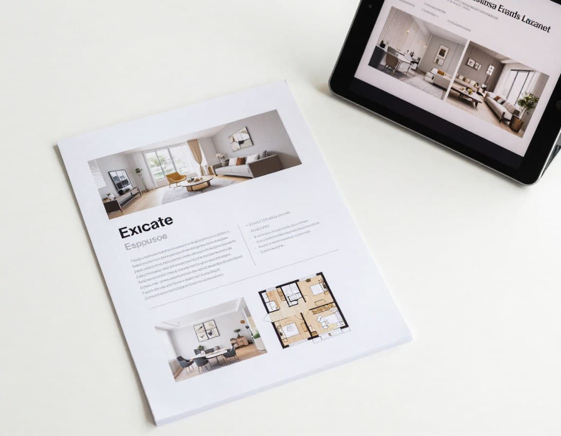 Exposé-Generator — professionelles Immobilien-Exposé als PDF mit Grundriss und Staging-Fotos