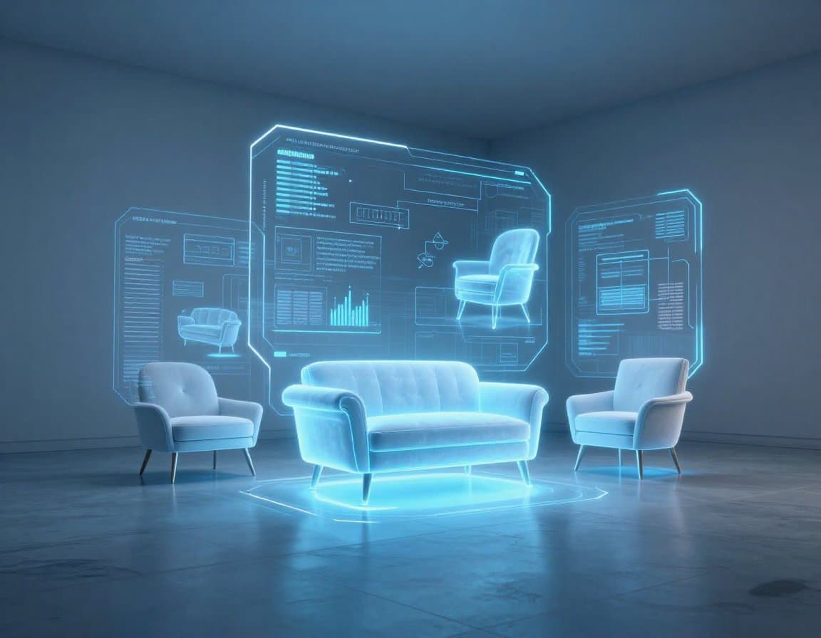 KI-gestütztes Virtual Staging: Leerer Raum wird in Sekunden fotorealistisch möbliert