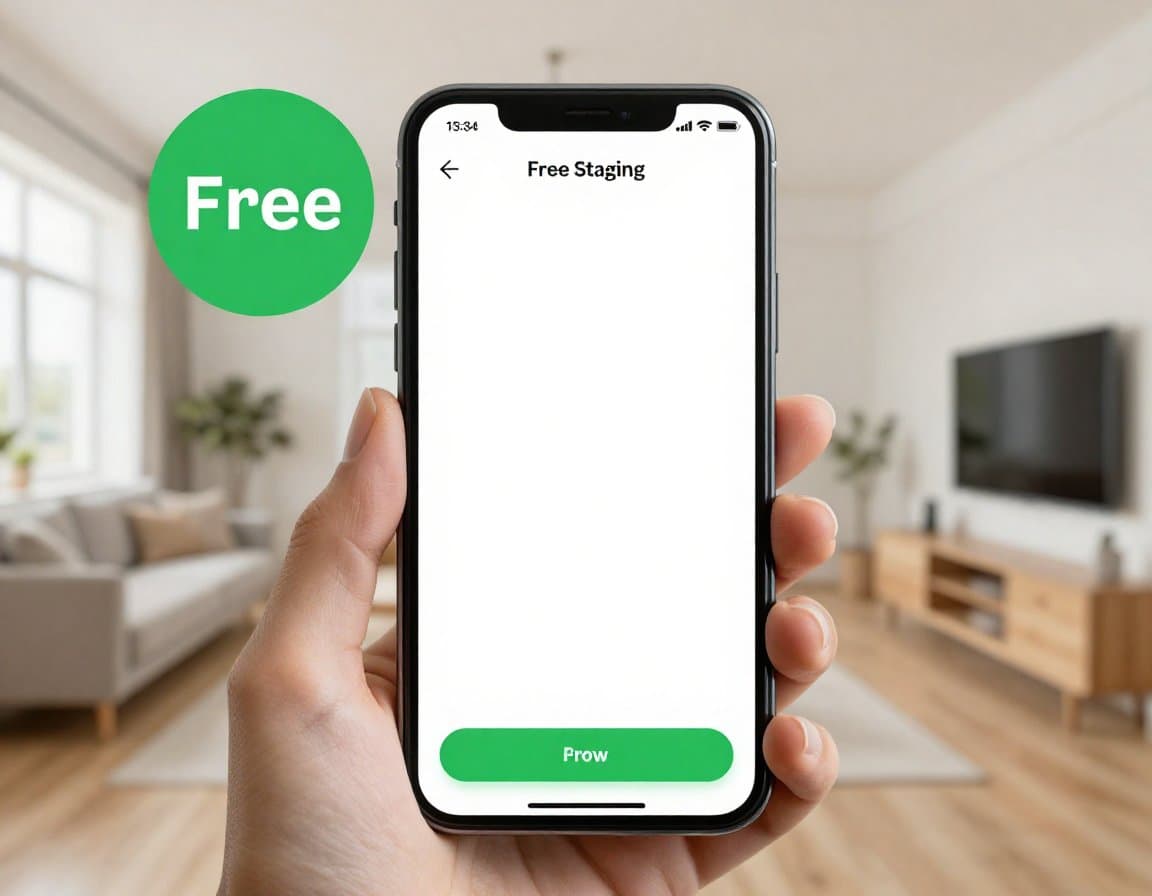 Kostenloses Virtual Staging: Gratis-Test mit professioneller Qualität