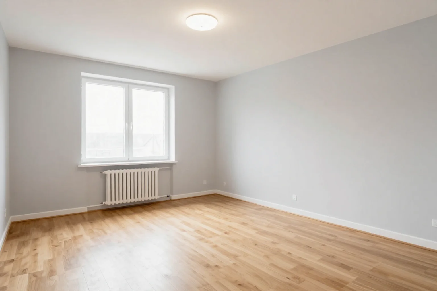 Pi\u00e8ce vide avant le home staging virtuel