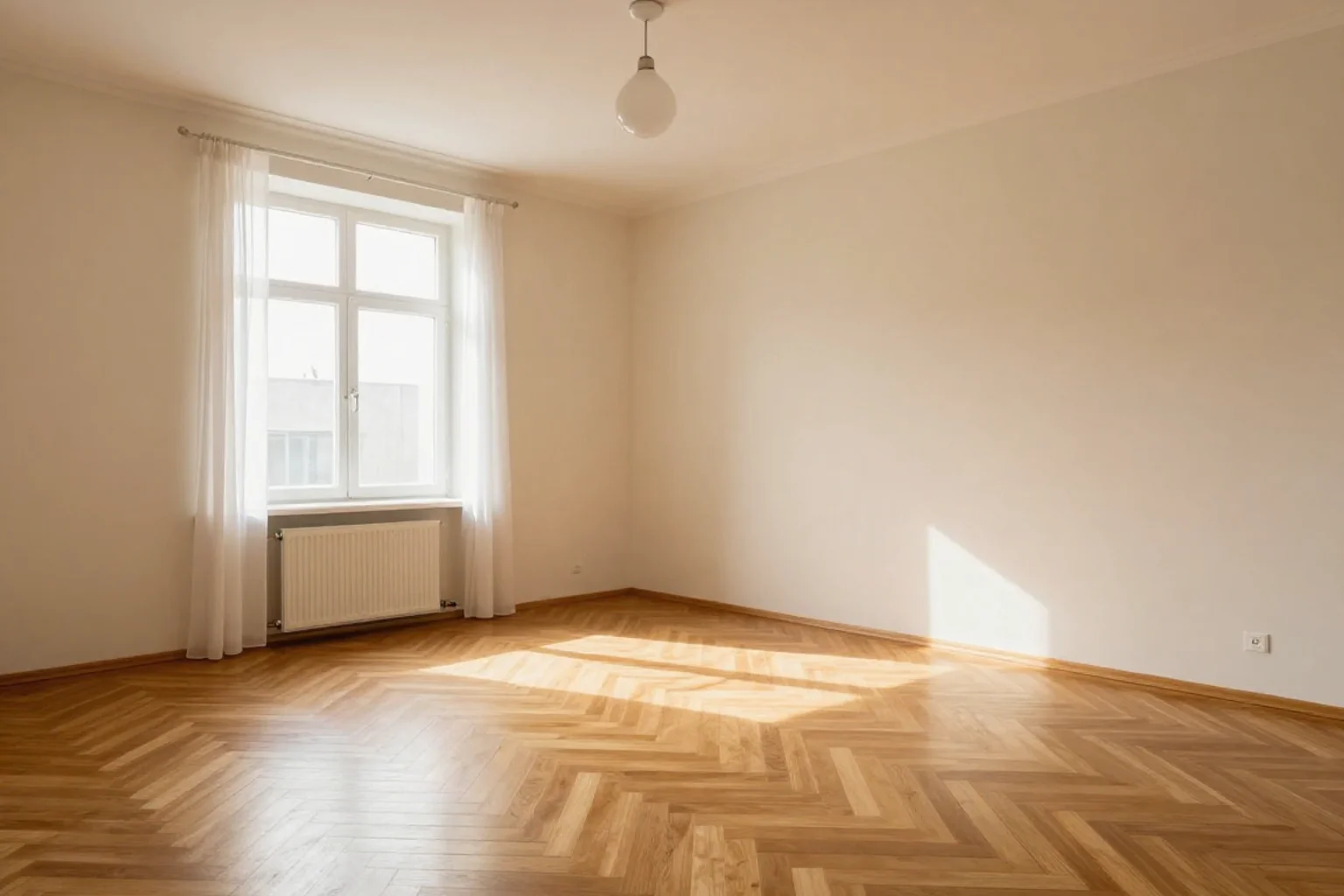 Pi\u00e8ce vide avant le home staging virtuel