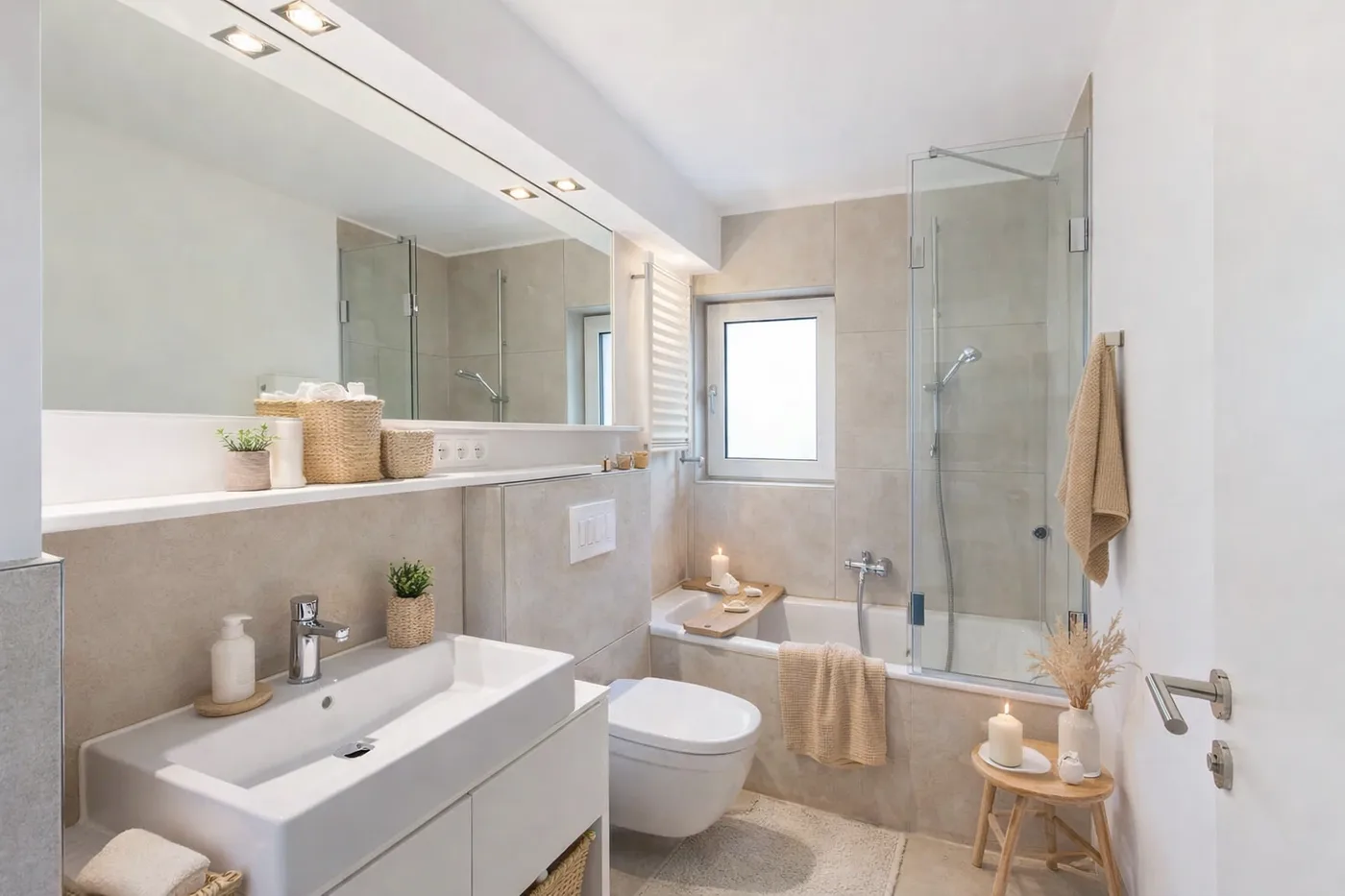 Badezimmer mit ImmoStage
